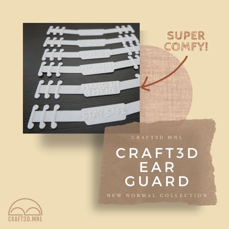 Ear Guards (Craft3d MNL New Normal Collection) Shopee Philippines