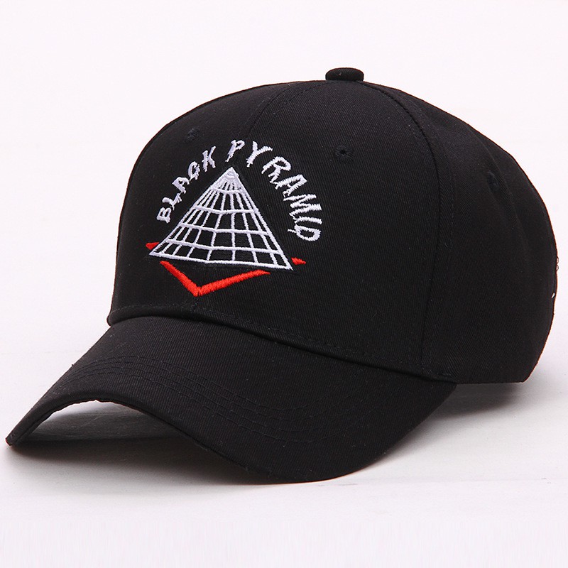 black pyramid beanie