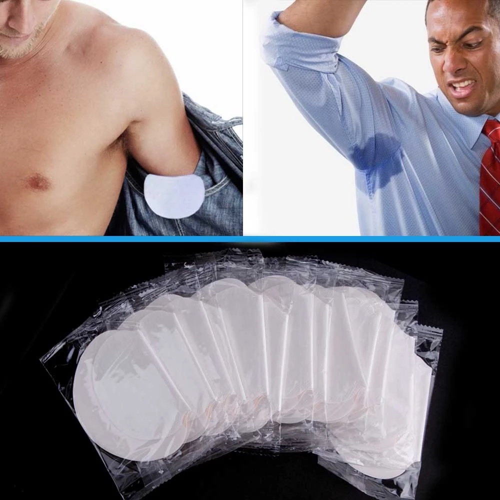 2Pcs Antiperspirant Underarm Sticke Sweating Pads Deodorant Patch