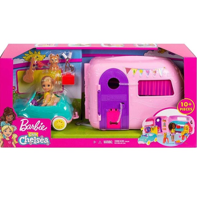 barbie doll camping van