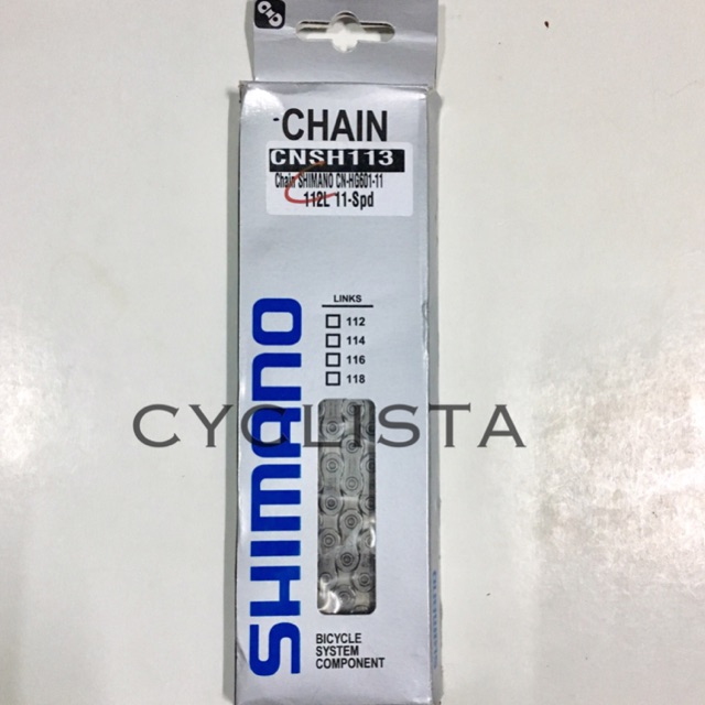 shimano hg601 11 speed chain