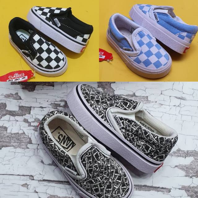 sky blue slip on vans