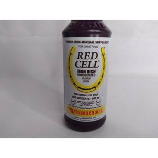 [JWR AGRIVET] 1PC RED CELL 100 ml/ IRON RICH FOR GAMEFOWL ROOSTER/ Para sa manok panabong/ For fight #4