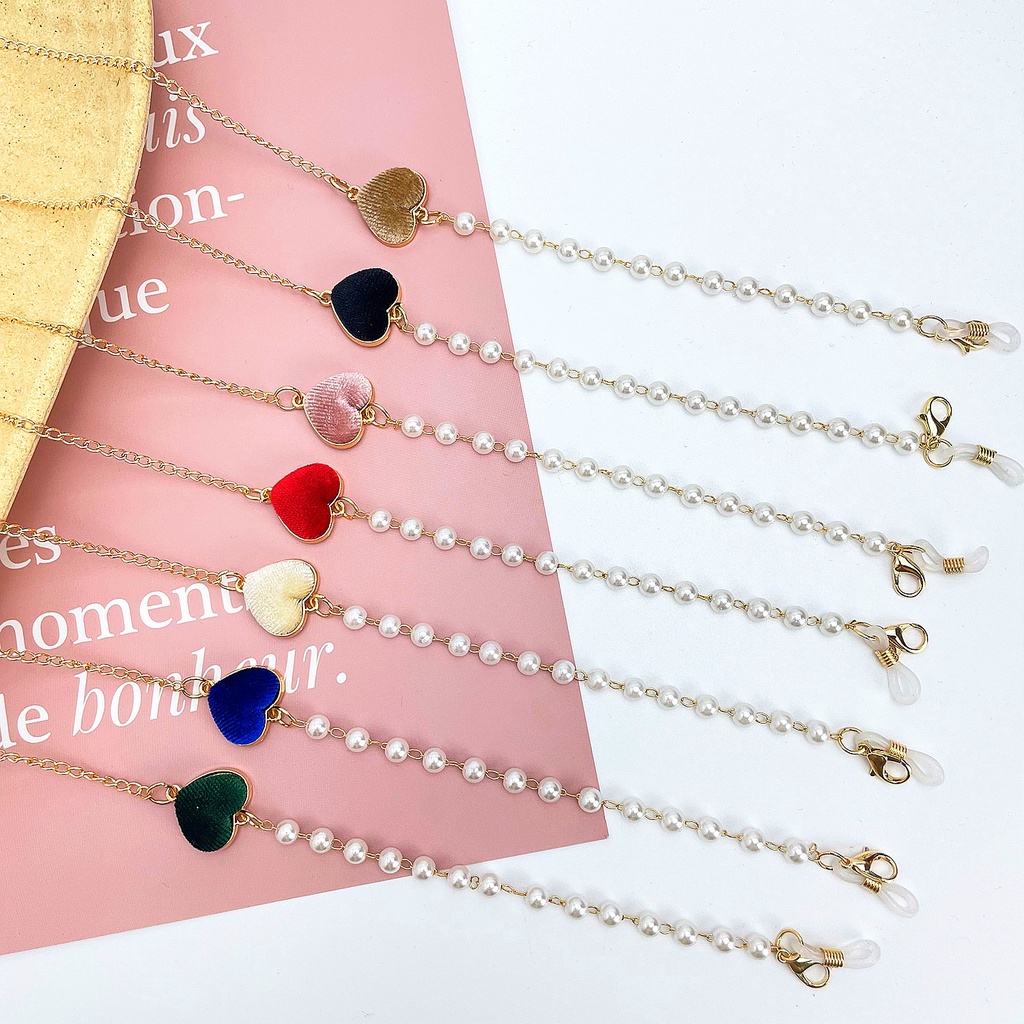 Mask Strap Glasses Hanging mask lanyard chain Korean Style Gold Chain