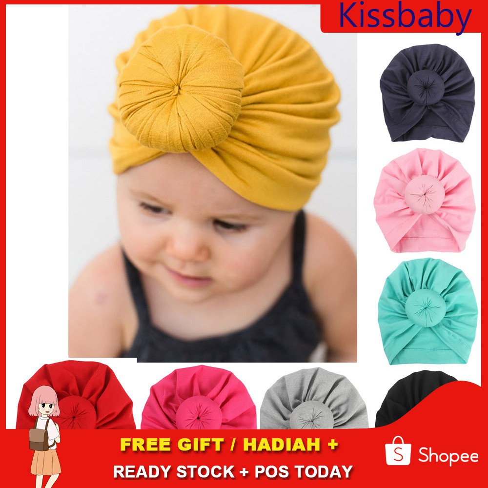 11 Colors Baby Girl Lovely Soft Turban 