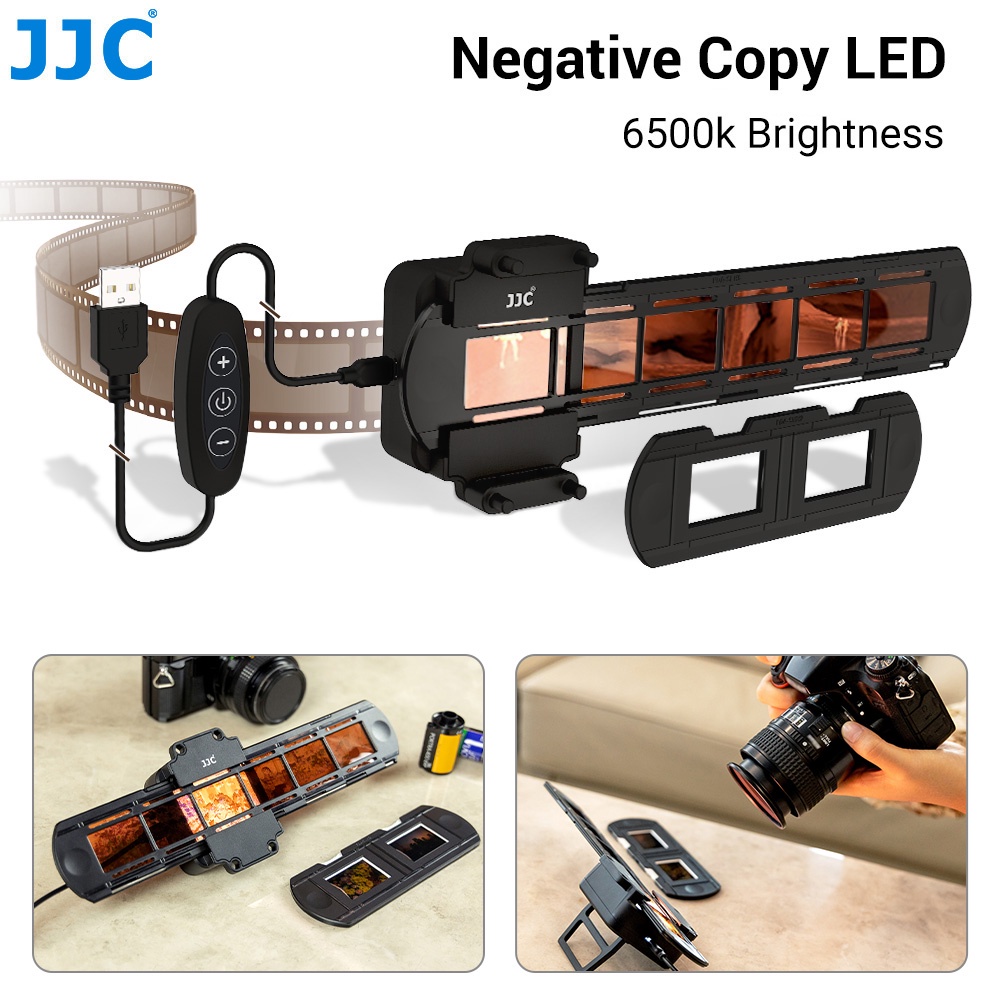 JJC Film Digitizing Adapter LED Light Set for 35mm Negative Film