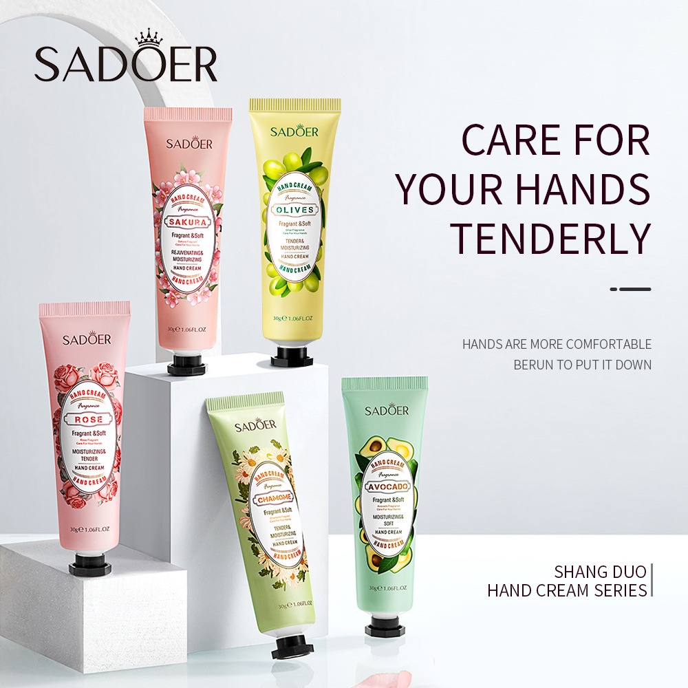 SADOER Moisturizing Repair Hand Cream 30g Shopee Philippines