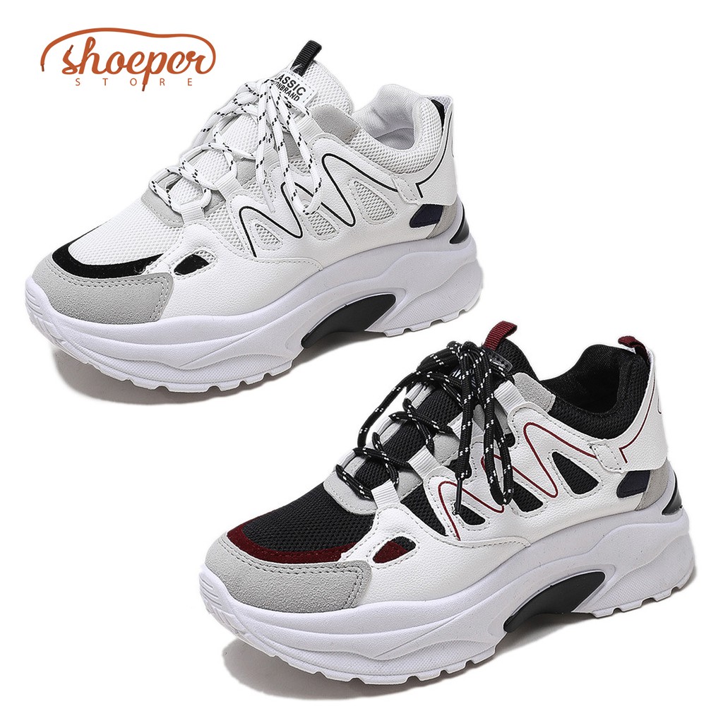 ShoePer Retro Korean Shoes Chunky 