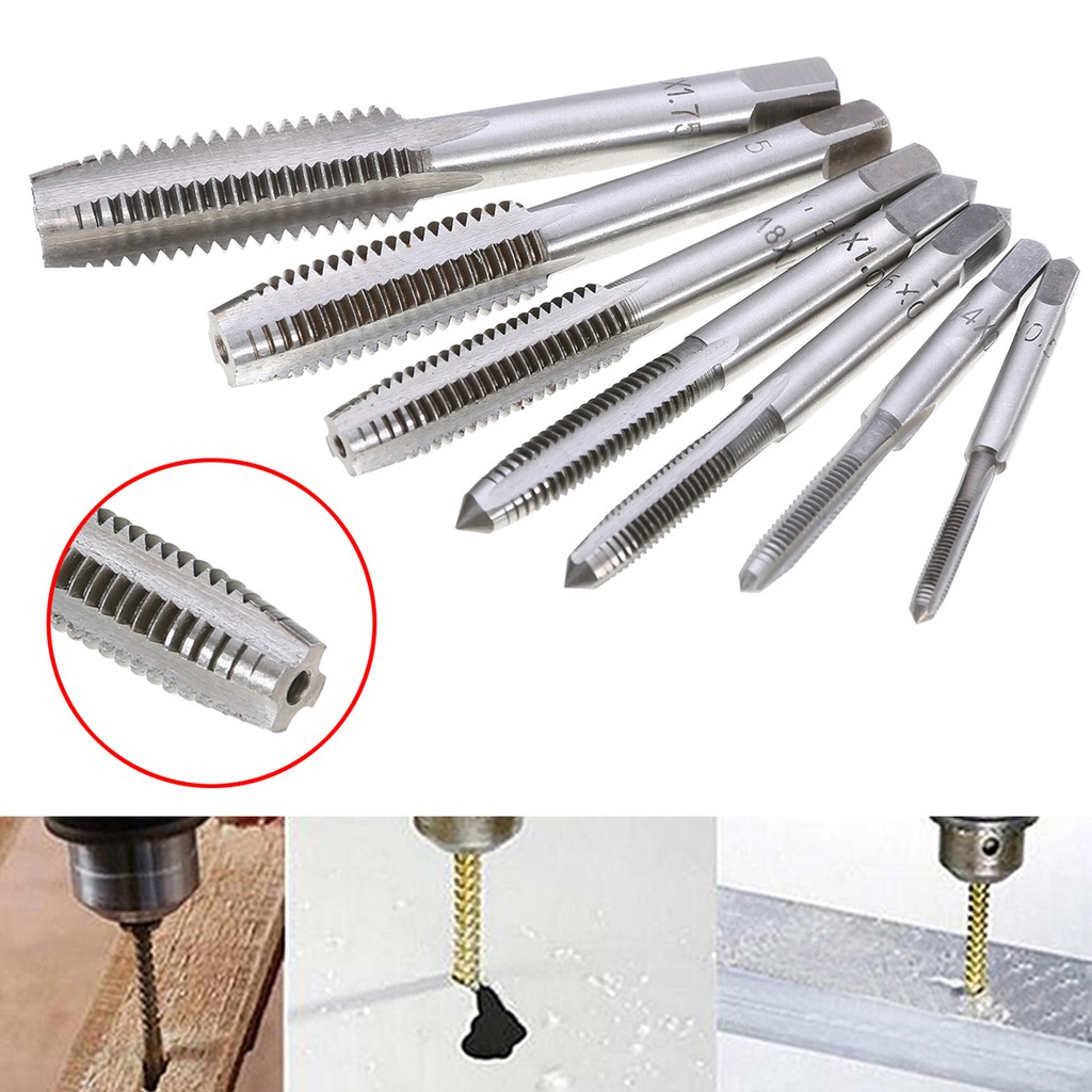 1set  HSS M3 x 0.5 mm Tap and Die Metric Thread Right Hand Thread Tools