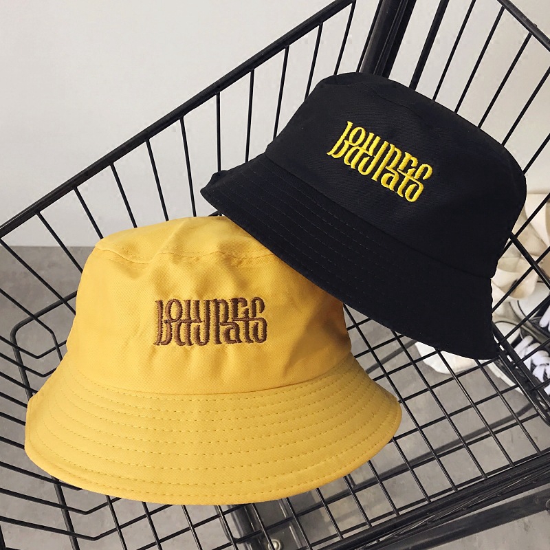 yellow visor hat