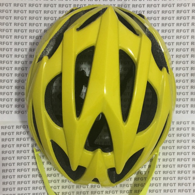 yellow bike helmet