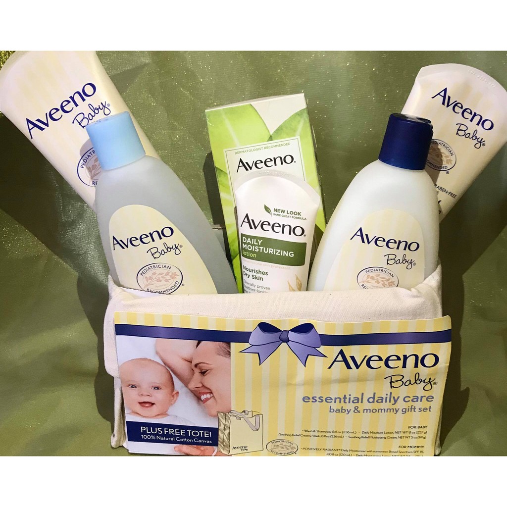aveeno baby and mommy gift set