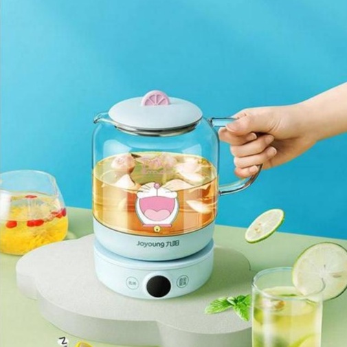 Doraemon Joyoung Doraemon Edition Electric Kettle 1L Glass Teapot