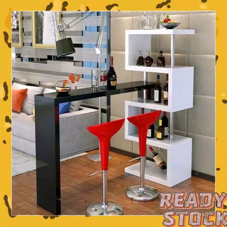 COD Modern MINI Bar table Rotating 360 Swivel Bar counter table coffee table dining table