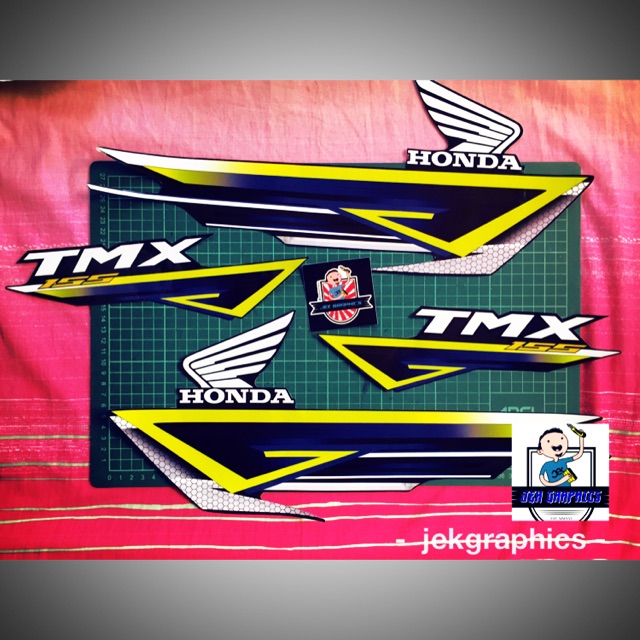 Tmx Decals (Motorcycle Decals) Shopee Philippines