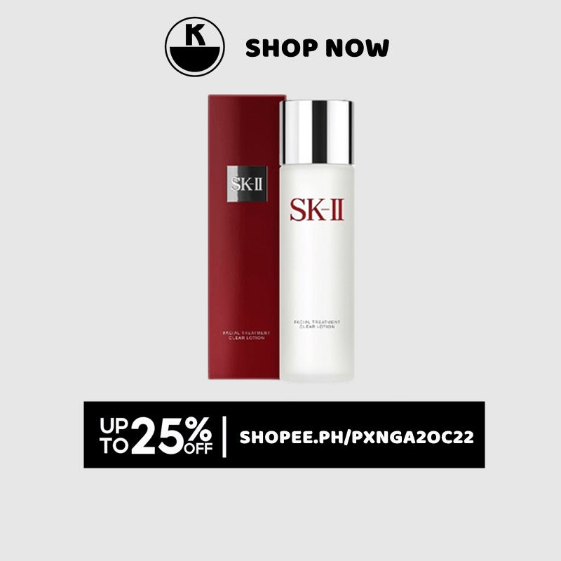 SKll Facial Treatment Clear Lotion (230ml) Shopee Philippines