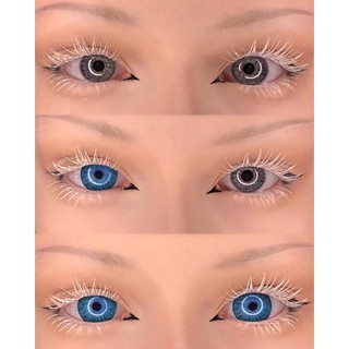 1pair Yearly Gojo Satoru Contact Lenses Fashion for Big eyes with