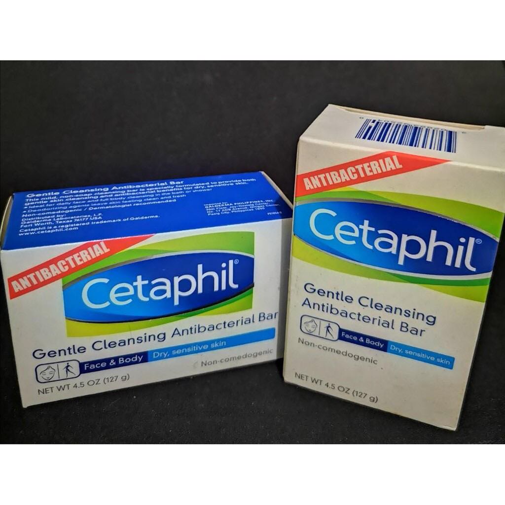 Cetaphil Gentle Cleansing Antibacterial Soap Bar Shopee Philippines