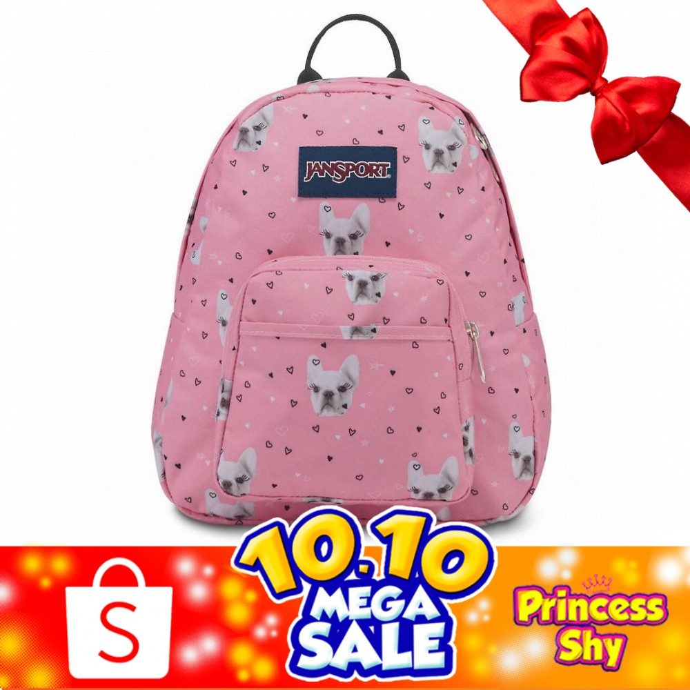 jansport french bulldog backpack