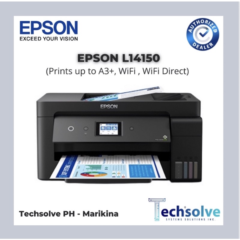 Epson EcoTank L14150 A3+ Wi-Fi Duplex Wide-Format All-in-One Ink Tank ...