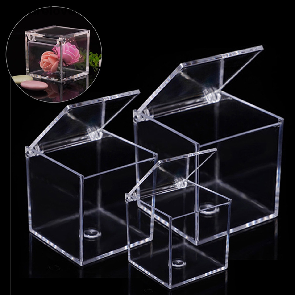 Purelove> Transparent Acrylic Candy Box Birthday Wedding Chocolate ...