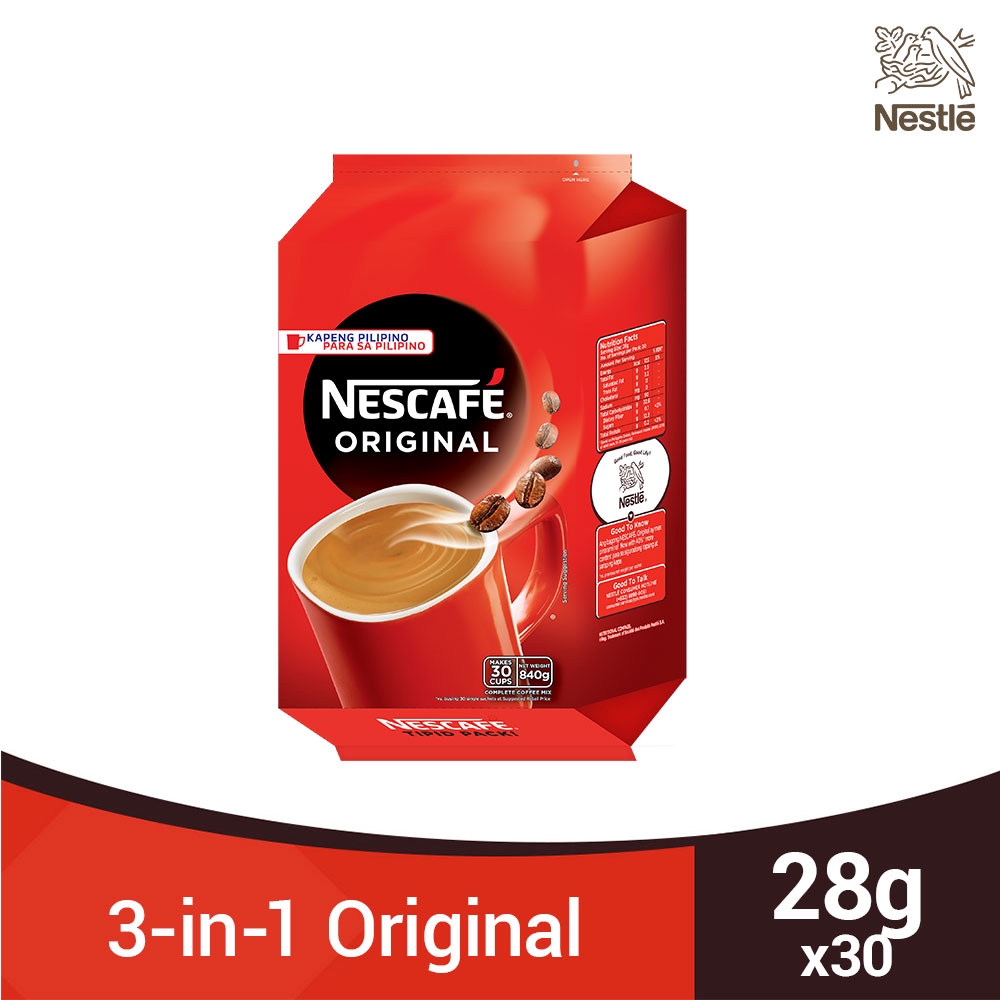 Nescafe Coffee Blend and Brew Original 28g x 30 Shopee Philippines