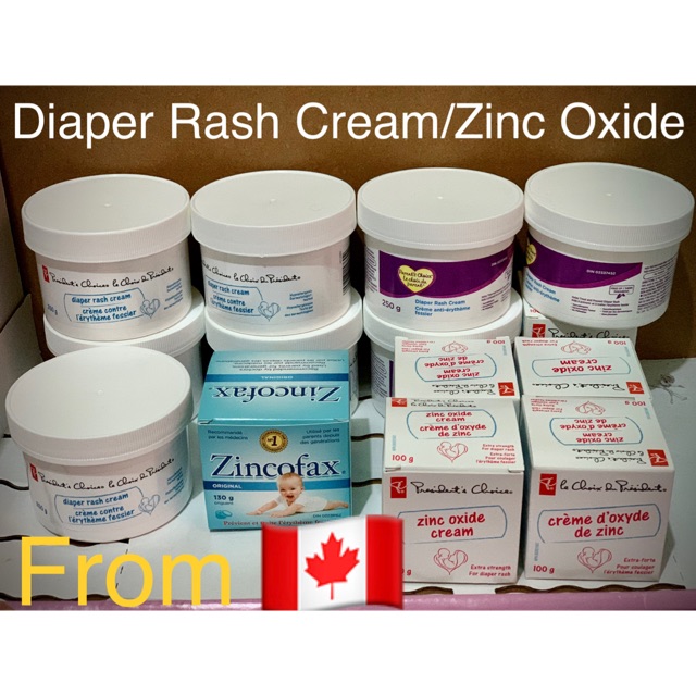 zinc for diaper rash