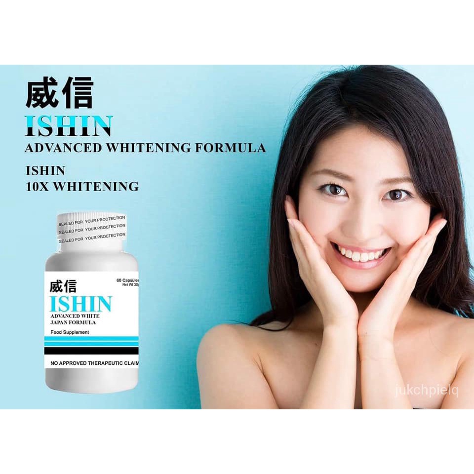 Ishin Advance Whitening Supplement Japan Formula with Gluta/Glutathione