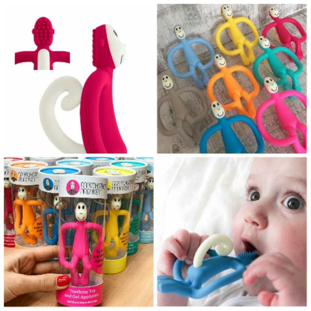 monkey teething toy