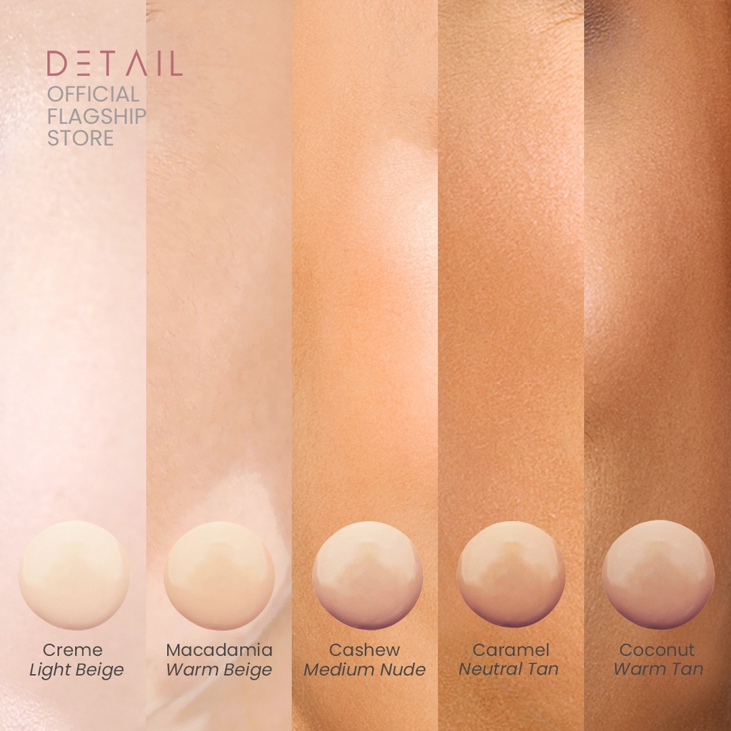 detail cosmetics fresh filter foundation