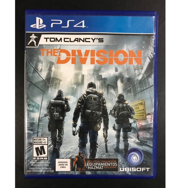 Ps4 Tom Clancy S The Division Shopee Philippines