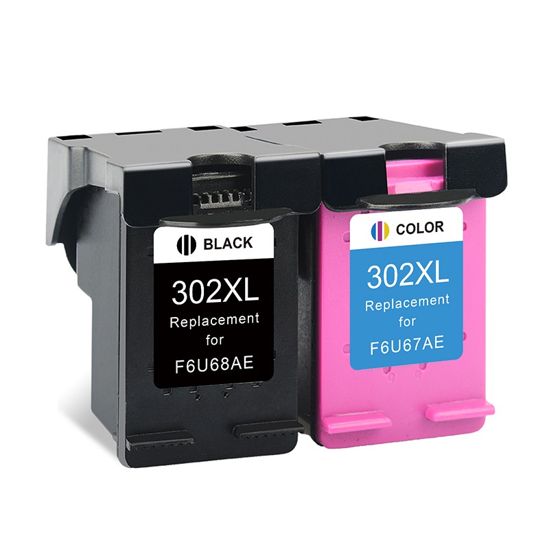 2 Pcs Replacement For Hp 302 Xl Hp302 Hp302xl 302 Xl Ink Cartridge For Hp Officejet 5200 Series 5212 Shopee Philippines