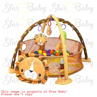 turtle play mat with balls