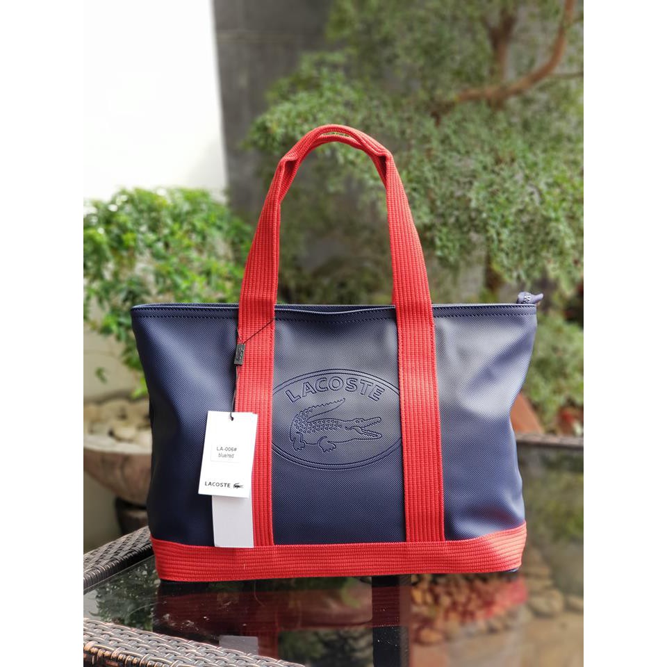 lacoste pique bag