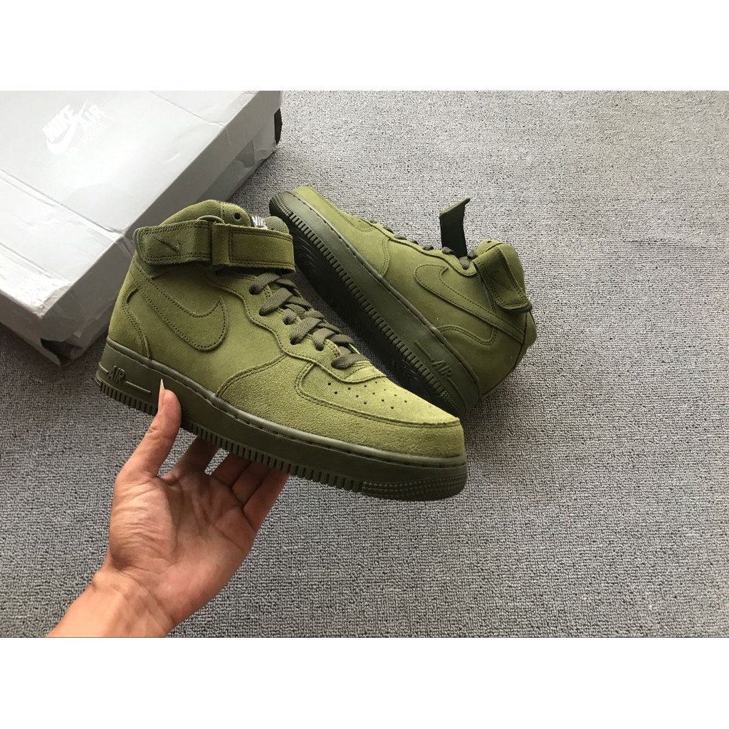 air force 1 mid green