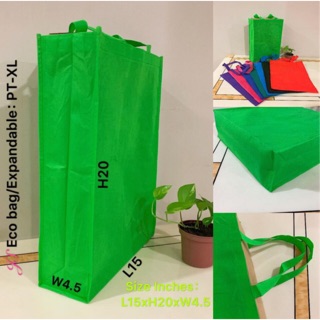 (20pcs)Eco Bag/Expandable Size: PT-XL