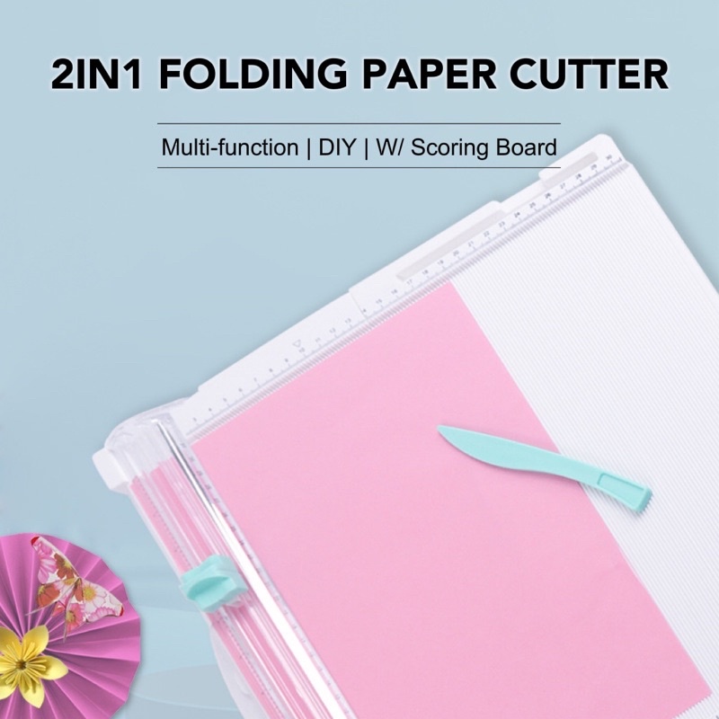 DIY Foldable Paper Cutter Multifunction Paper cutter with scoring
