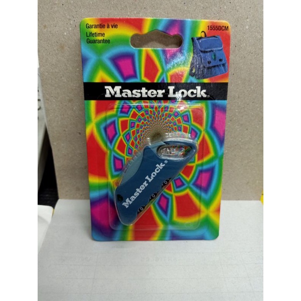 Master Lock Backpack/Luggage Combination Padlock 3 Digit Resettable ...
