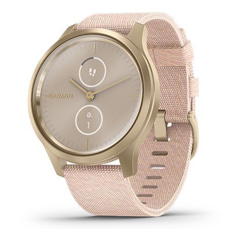 pink gold smartwatch