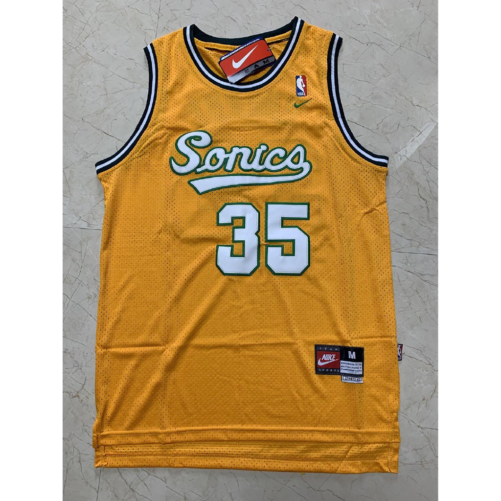 sonics yellow jersey