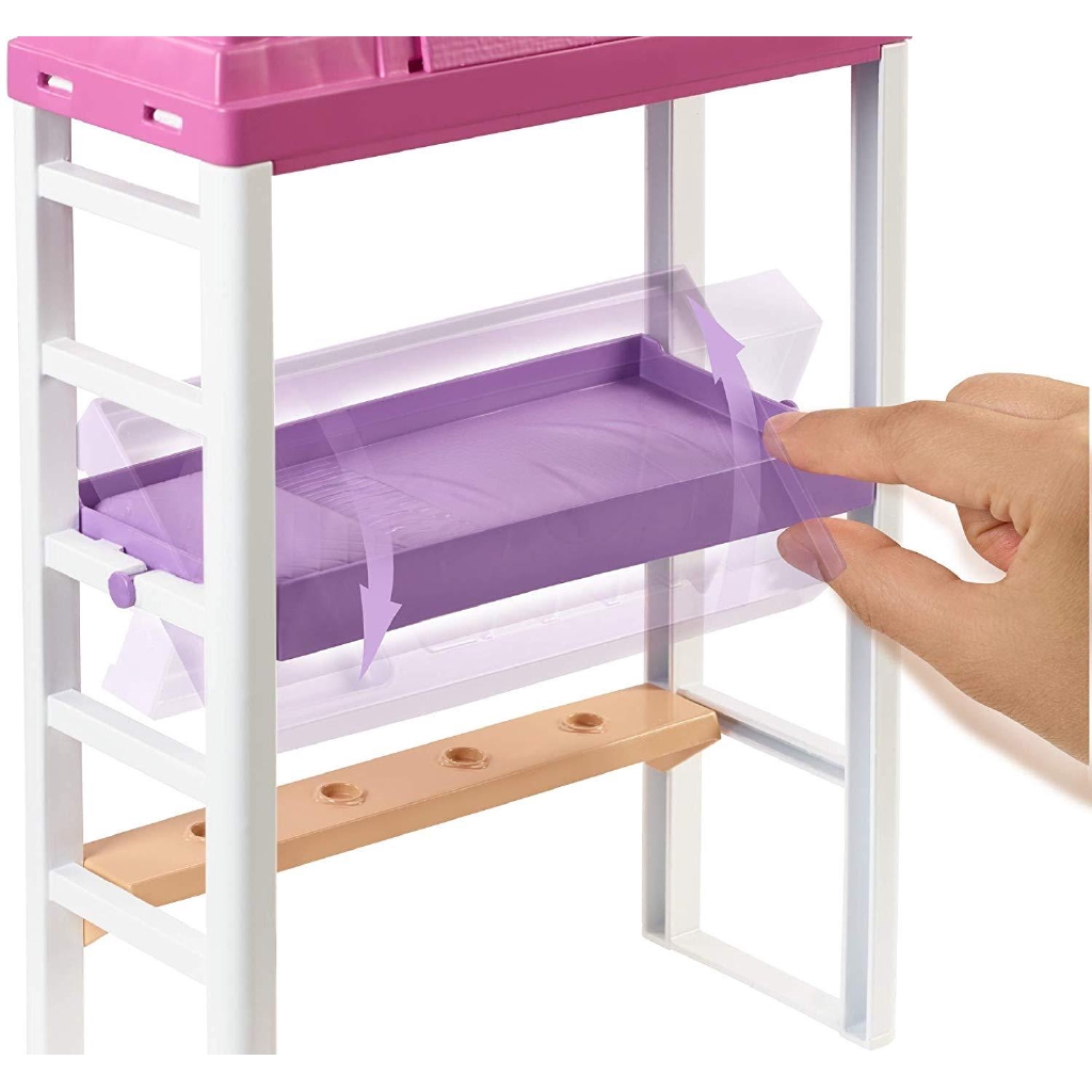 barbie loft bed playset
