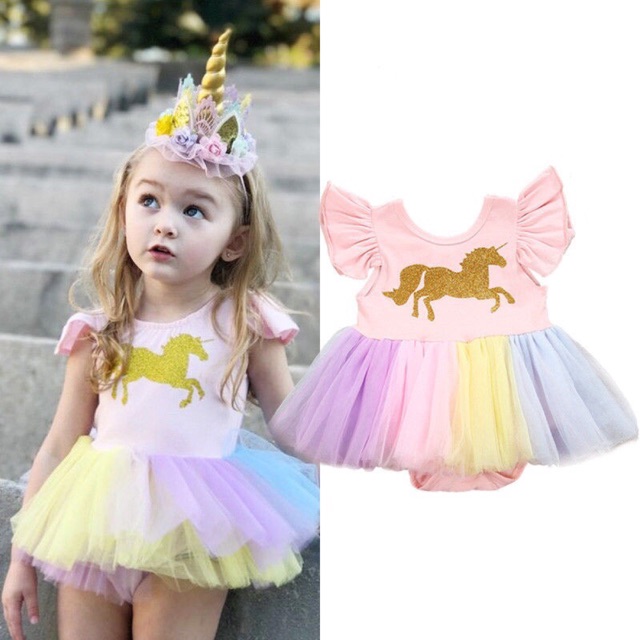 unicorn tutu dress baby