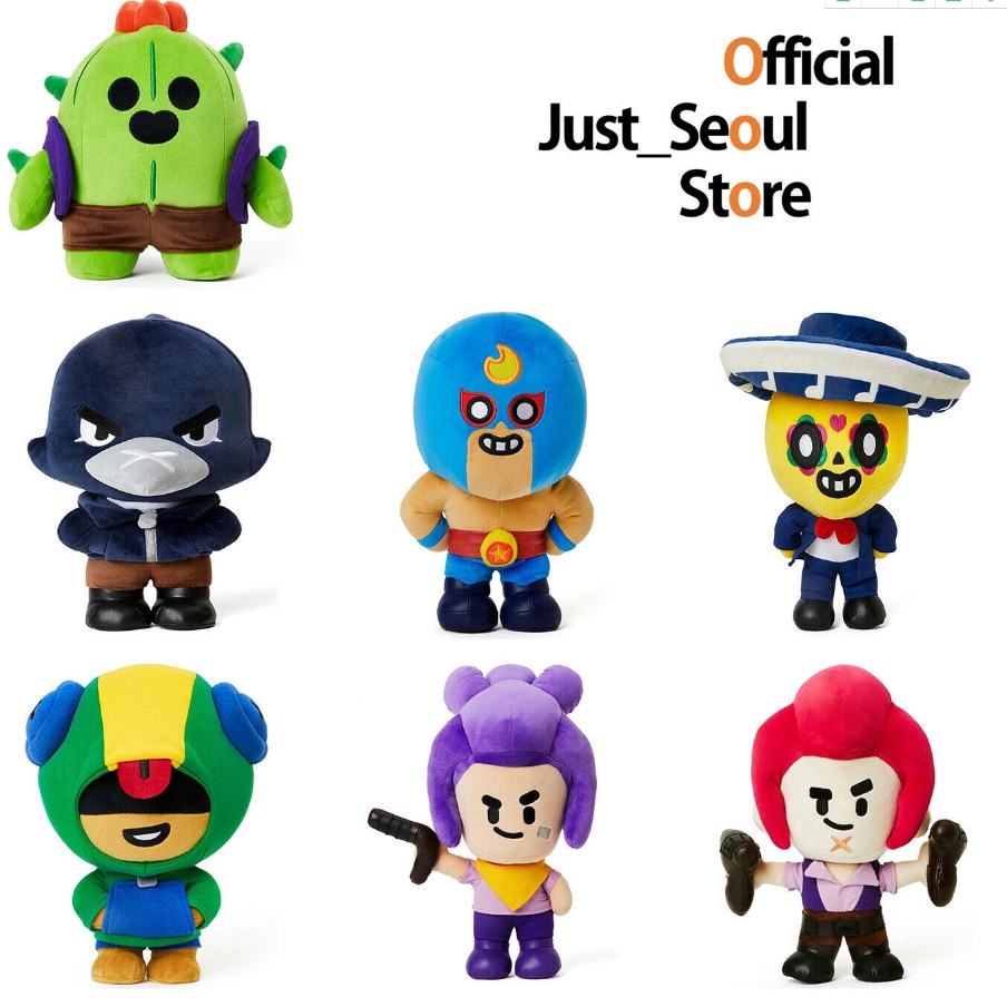 All In Stock Blackpink Lisa Seoul Store Brawl Stars Standing Plush Toy Shopee Philippines