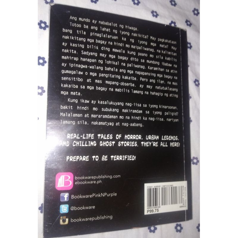 Pinoy Horror Confessions Preloved Shopee Philippines