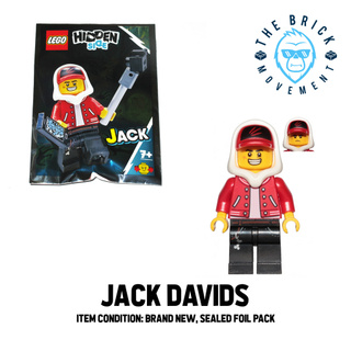 LEGO Hidden Side Jack 791901  polybag Foil Pack Minifigure 