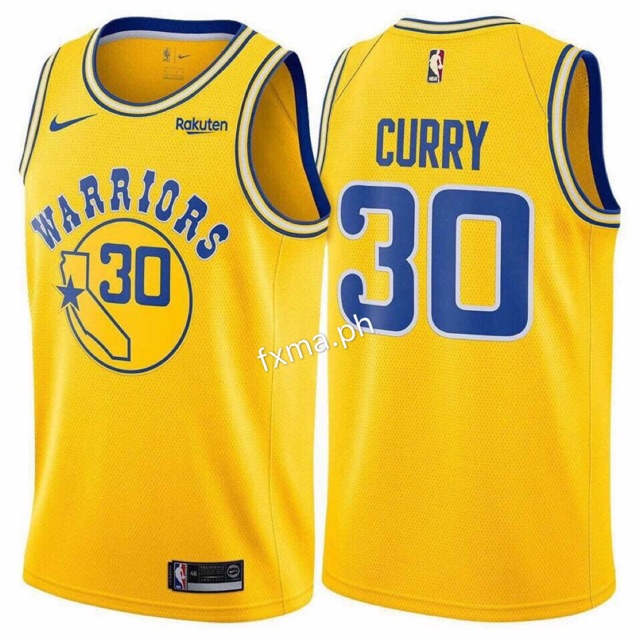 warriors yellow jersey