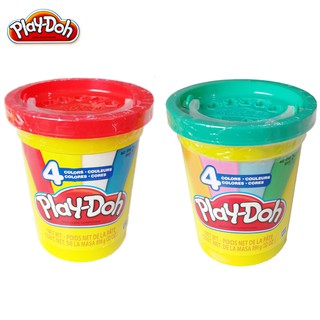 4 colors play doh ice