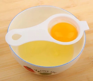 HEKKAW Egg White Yolk Seperator Divider Sifting Holder Tools Kitchen Accessory #7