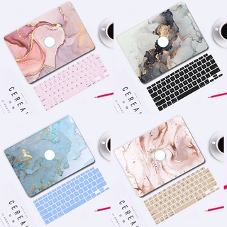 2022 New Marble Print Case Shell for Macbook M2 Pro13 A2338 M1 Air13 A2337 A2179 A1932 2015 2017 Air13 A1466 Pro14 inch with Keyboard Cover + Dust Plug