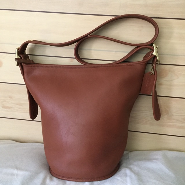 vintage coach bucket bag